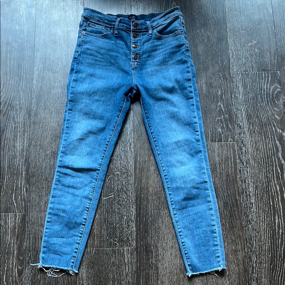 J. Crew High Rise Blue Jeans Modern Style